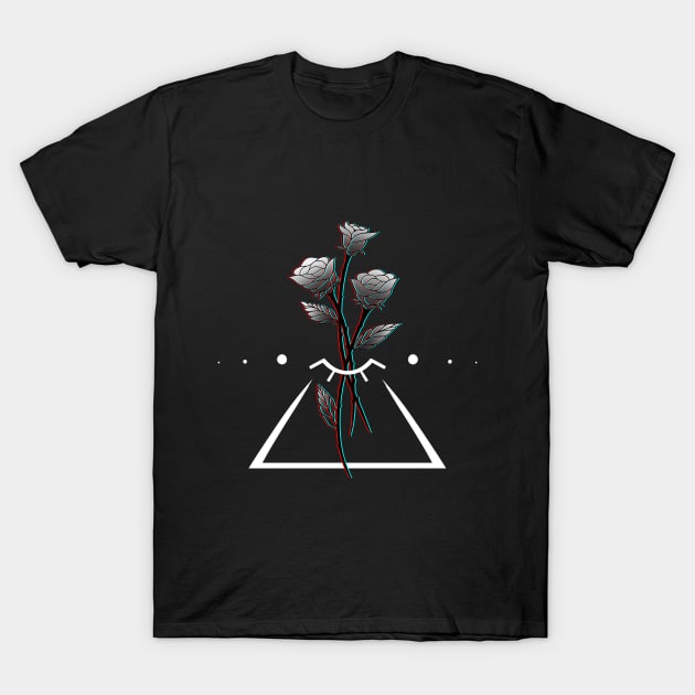 Illuminati Rose T-Shirt by TheSamDS